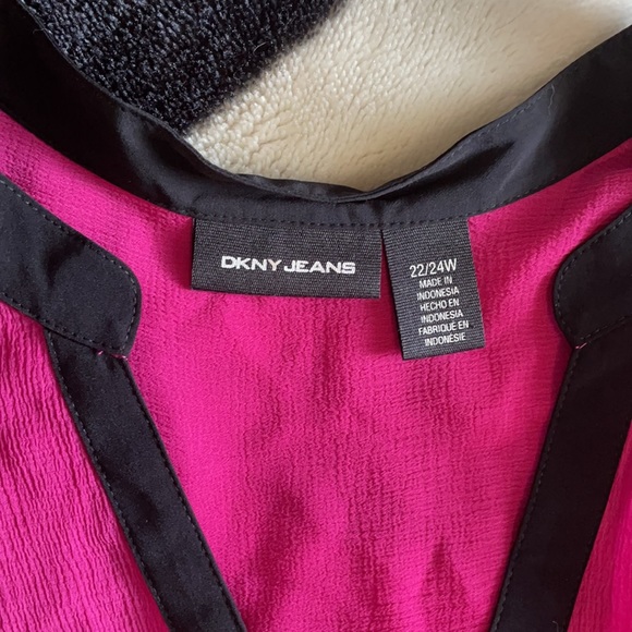 Pink Blouse DNKY - Picture 2 of 2